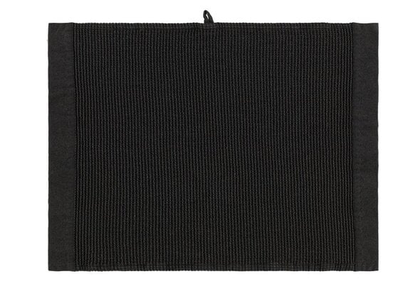 Kenno Stoelhoes zwart/grijs 50x60 cm