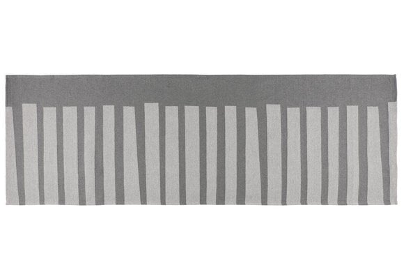 Rento stoel cover Laituri 50x150 cm grijs/donkergrijs