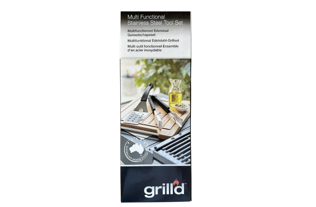 Grilld Steel Tool Set