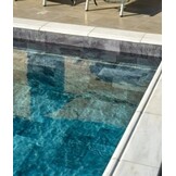 Haogenplast zwembadfolie 3d effect grey