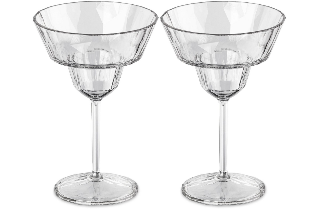 Koziol superglas club No.16 margaritaglas 250 ml set van 2 stuks
