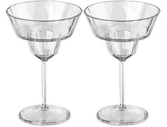 Koziol superglas club No.16 margaritaglas 250 ml set van 2 stuks