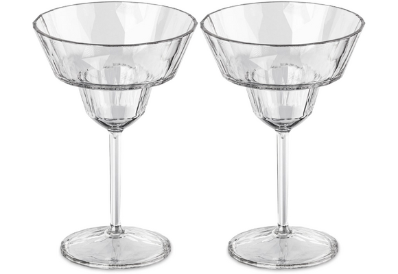Koziol superglas club No.16 margaritaglas 250 ml set van 2 stuks