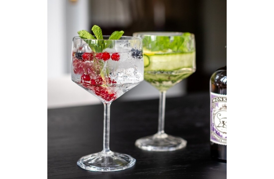Koziol superglas club No.15 gin-tonicglas 400 ml set van 2 stuks