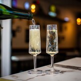 Koziol superglas club No.14 champagneglas 100 ml set van 2 stuks