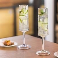 Koziol superglas club No.14 champagneglas 100 ml set van 2 stuks