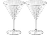 Koziol superglas club No.12 martiniglas 250 ml set van 2 stuks