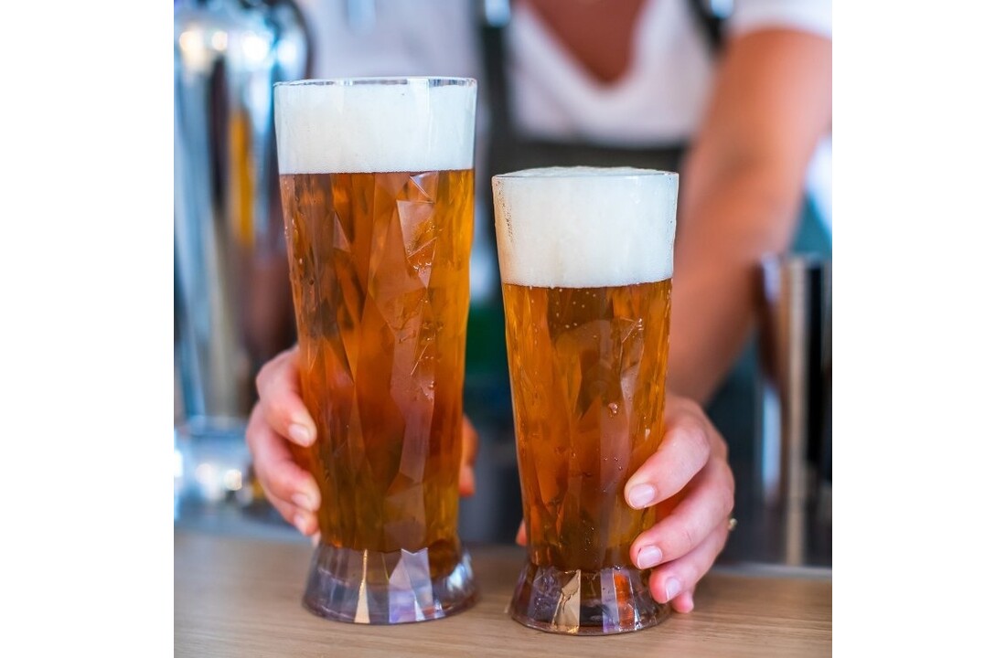 Koziol superglas club No.11 bierglas 500 ml set van 2 stuks