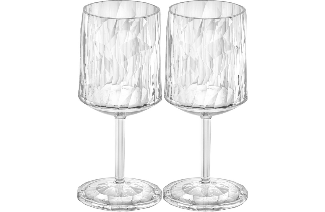 Koziol superglas club No.09 wijnglas 200 ml set van 2 stuks