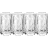 Koziol superglas club No.07 shotglas 40 ml set van 4 stuks