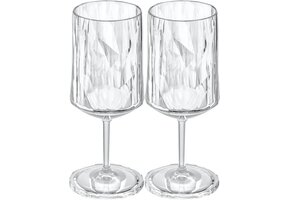 Koziol superglas club No. 04  wijnglas 300 ml- set van 2 stuks
