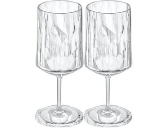 Koziol superglas club No. 04  wijnglas 300 ml- set van 2 stuks