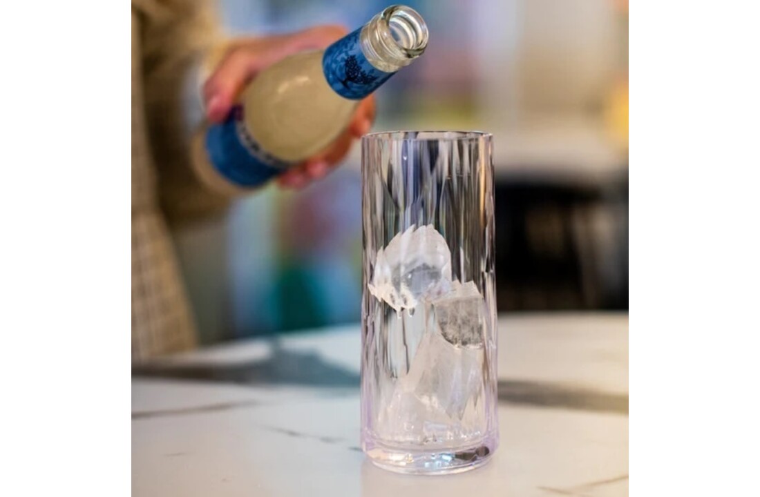 Koziol superglas Club No. 03 Longdrinkglas 250 ml set van 2 stuks