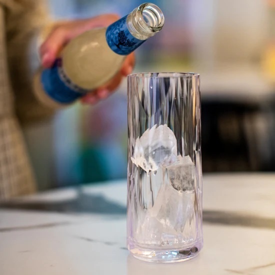 Koziol superglas Club No. 03 Longdrinkglas 250 ml set van 2 stuks