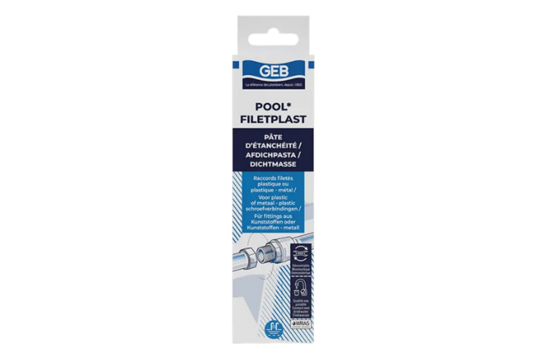 GEB Filetplast afdichtpasta voor kunststof en metaal schroefdraad