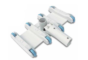 Bodemzuiger Deluxe Pro handbediend, 8 wielige