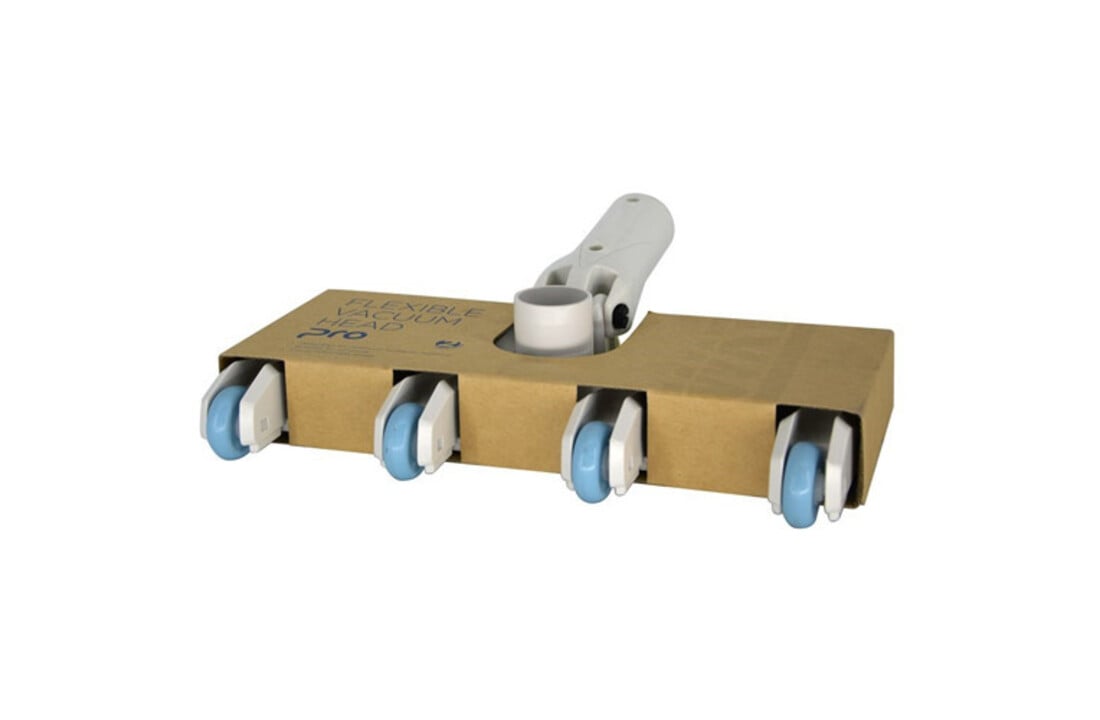 Bodemzuiger Deluxe Pro handbediend, 8 wielige