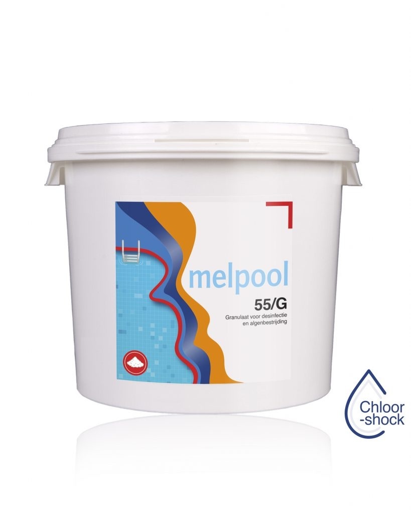 Melpool Chloorgranulaat 55 chloorshock 5 kg