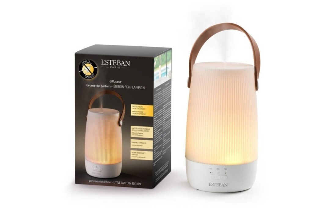 Esteban Mist Diffuser Little Lantern - Draadloos op Accu