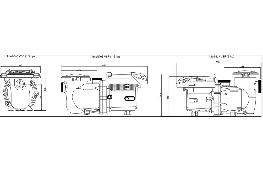 Pentair Intelliflo 3 VSF Zwembadpomp