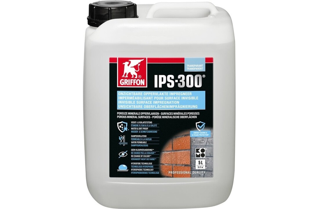 Griffon IPS-300 onzichtbare oppervlakte impregneer- jerrycan - 5 L