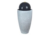 Heissner terras fontein mocca LED