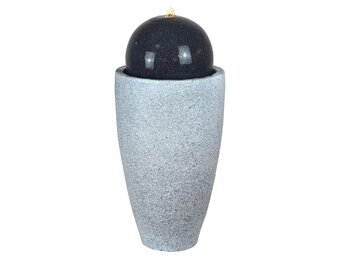 Heissner terras fontein mocca LED
