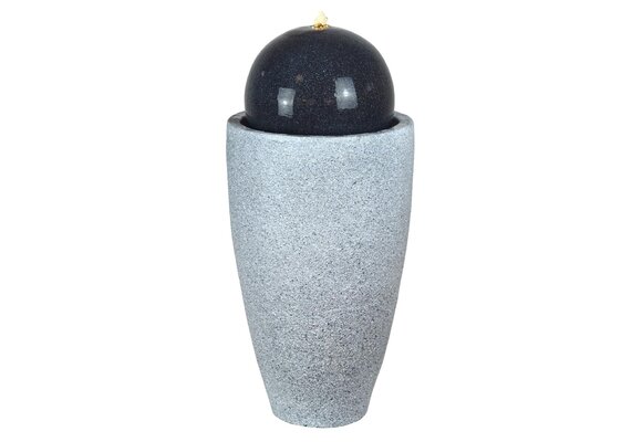 Heissner terras fontein mocca LED