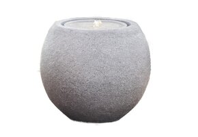 Heissner terras fontein ball LED graniet