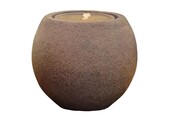 Heissner terras fontein ball LED roest