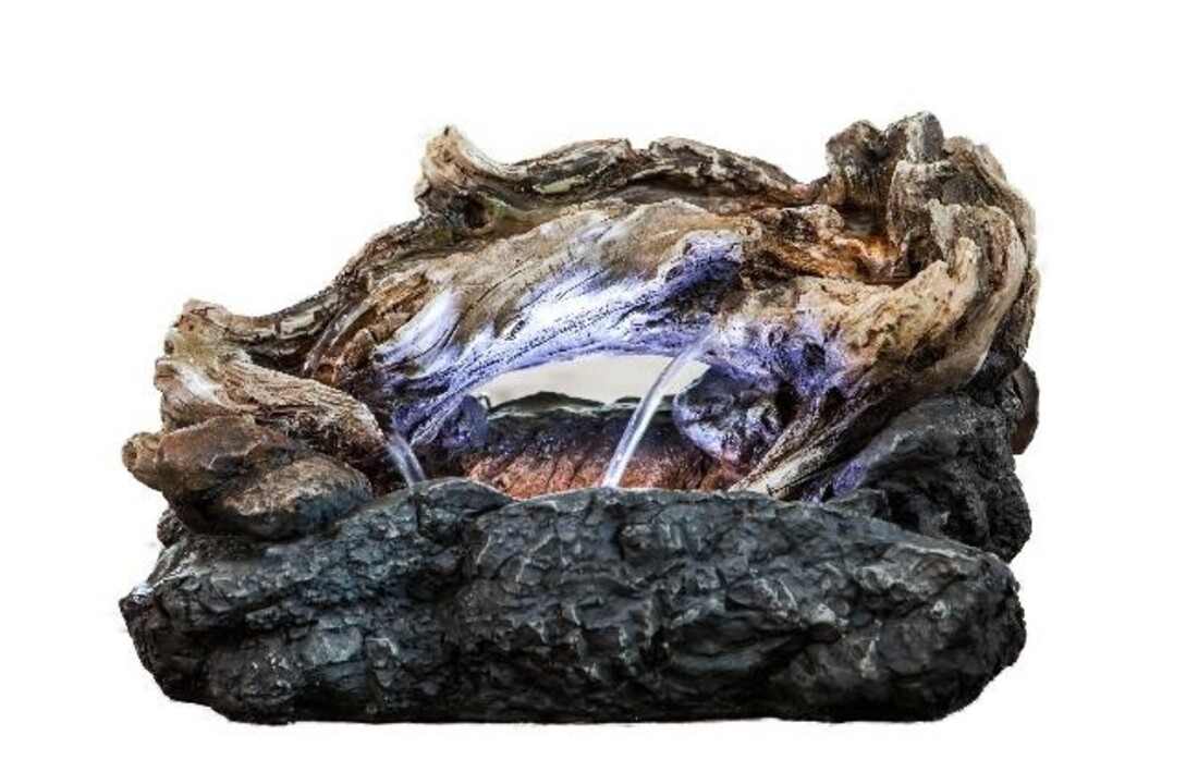 Heissner terras fontein wood led