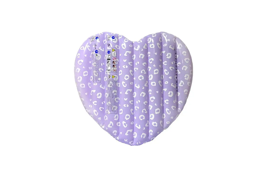 Hart Luchtbed Lila Panterprint