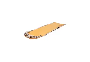 Waterglijbaan Enkel Beige Panterprint