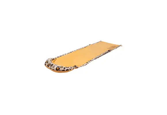 Waterglijbaan Enkel Beige Panterprint