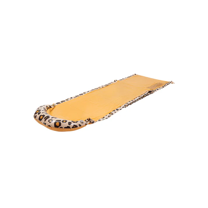 Waterglijbaan Enkel Beige Panterprint