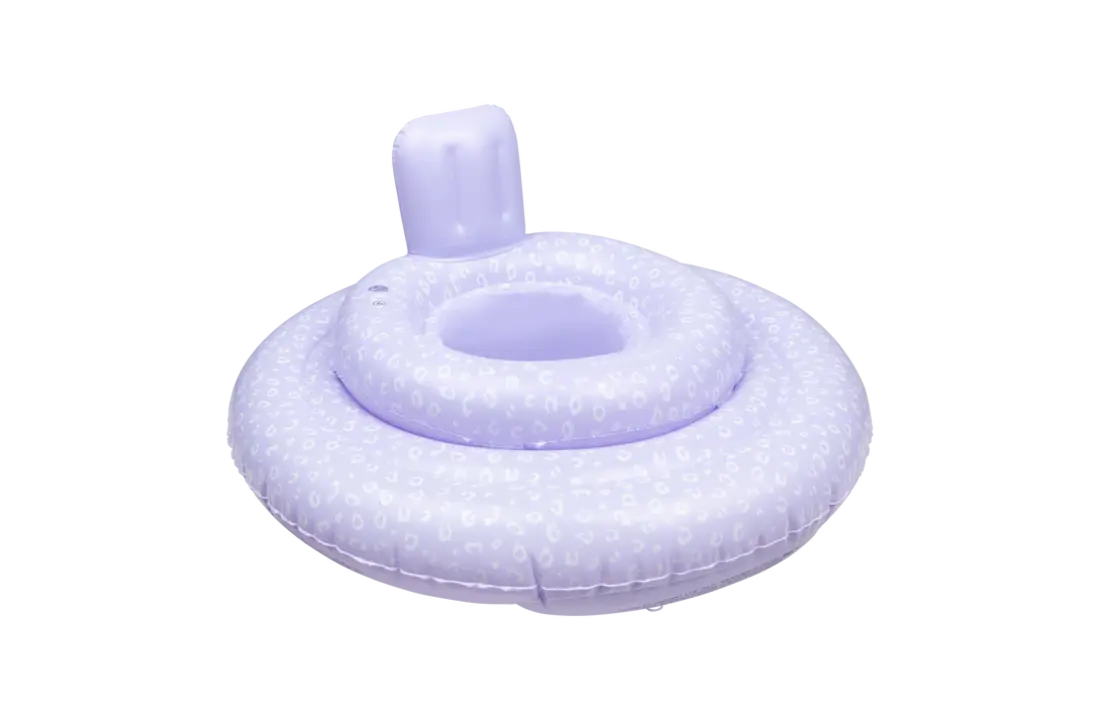 Baby Float Lila Panterprint 0-1 jaar