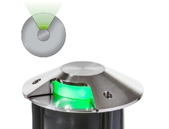 Heissner afdekking vlonderverlichting rond 1 kamer