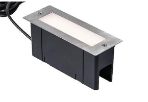 Heissner vlonder- en wandverlichting 4W warm wit RVS