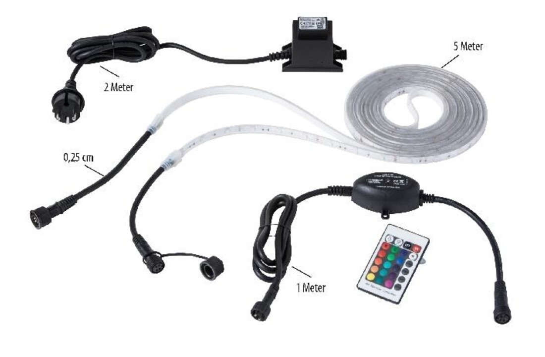 Heissner spot vijver onderwater smart light LED lint RGB set