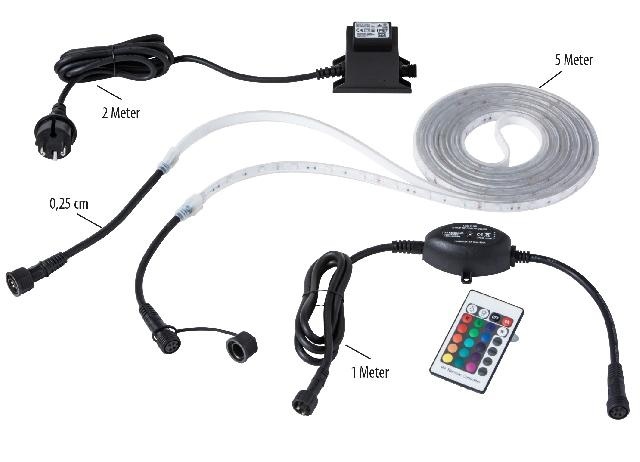 Heissner spot vijver onderwater smart light LED lint RGB set