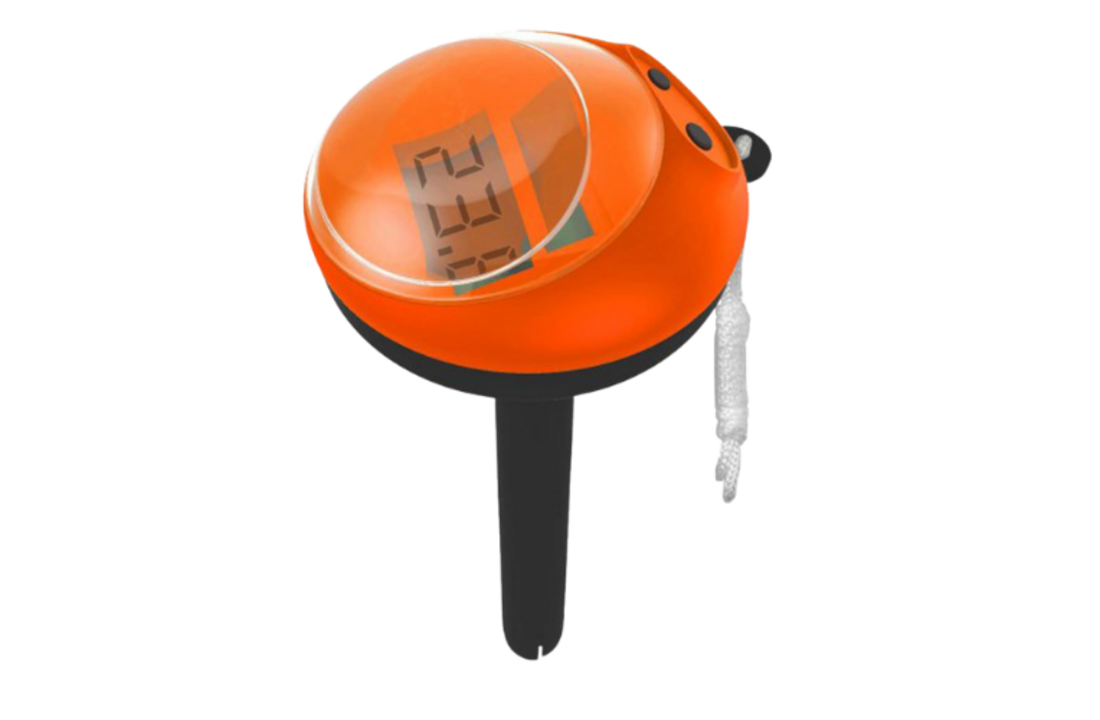 Digitale thermometer op zonne-energie