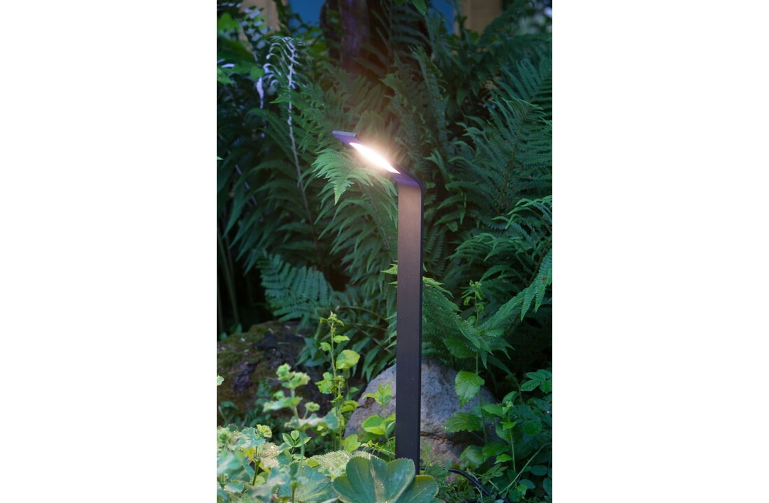 Heissner tuinlamp 4W warm wit metaal