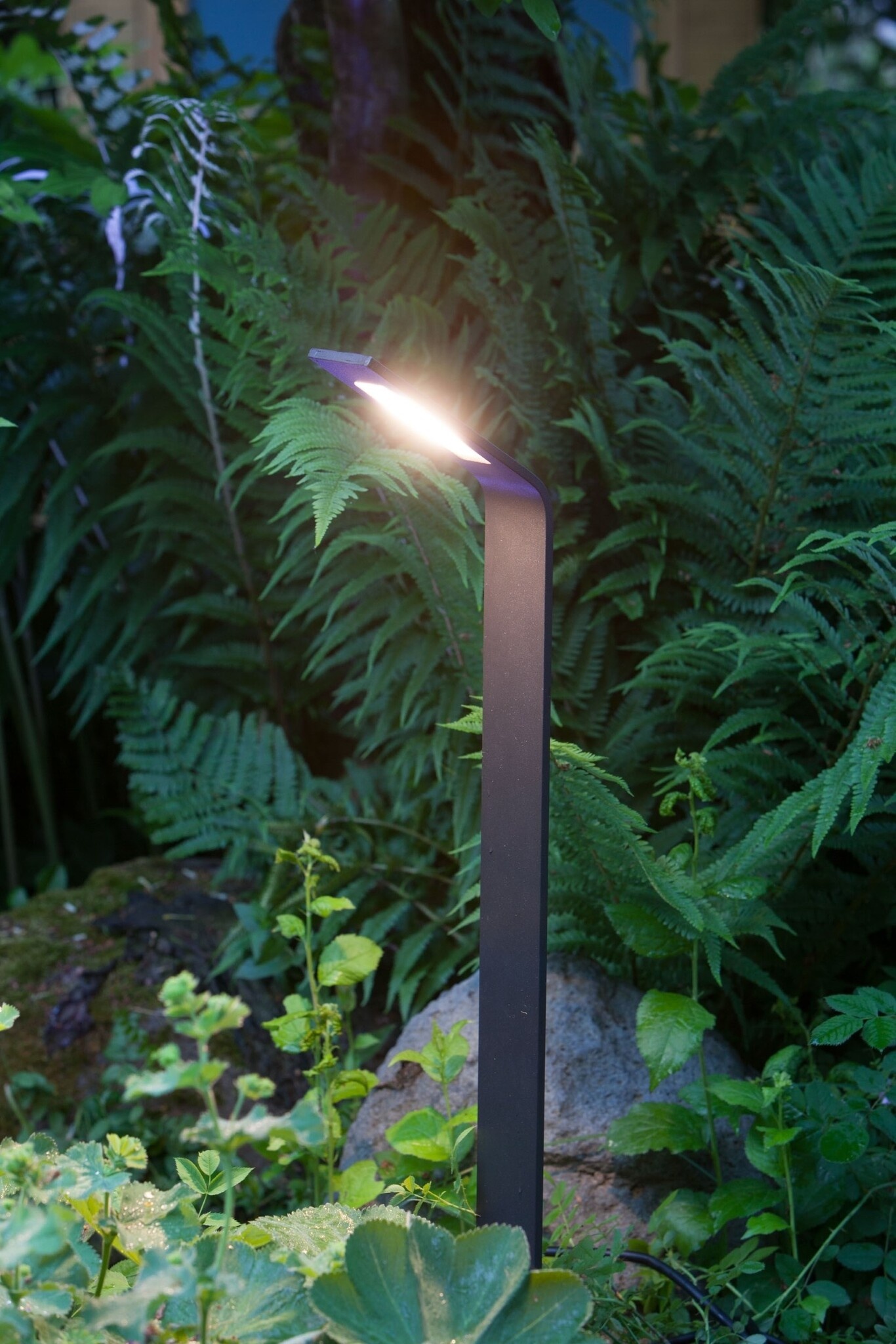 Heissner tuinlamp 4W warm wit metaal