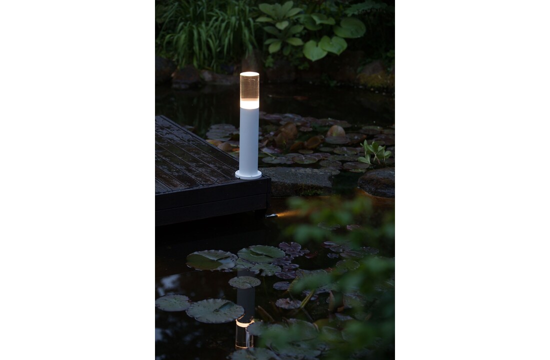 Heissner spot tuinlamp 7W warm wit metaal