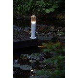 Heissner spot tuinlamp 7W warm wit metaal