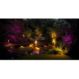 Heissner spot tuinlamp 7W warm wit metaal