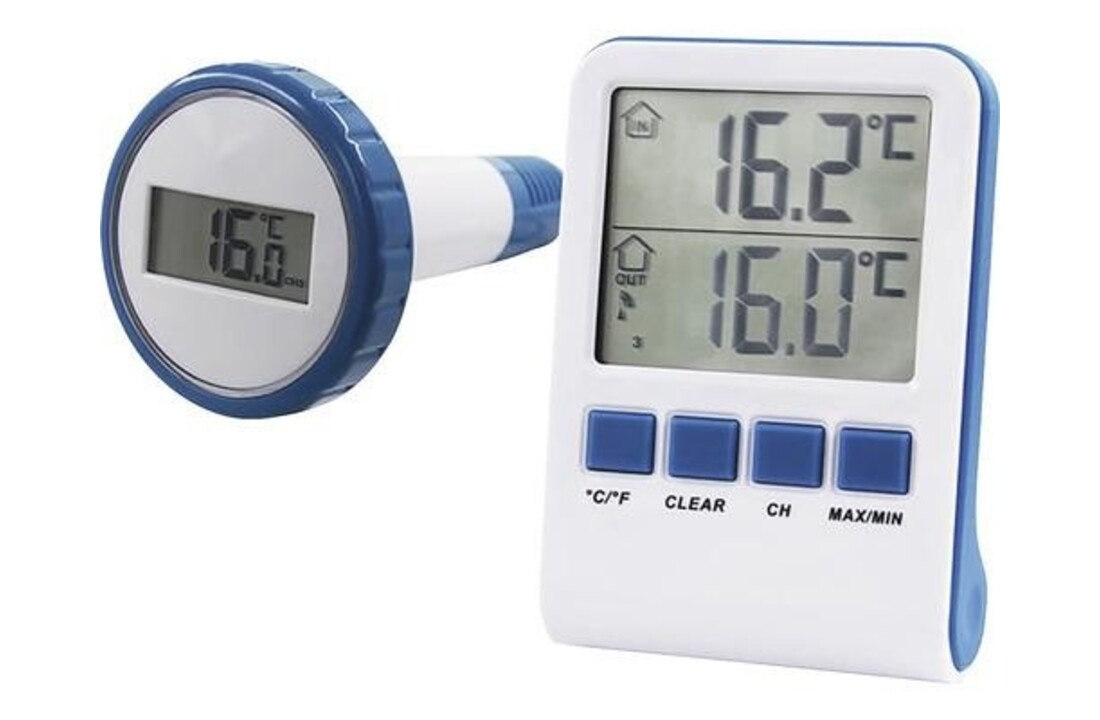 Summer fun thermometer digitaal
