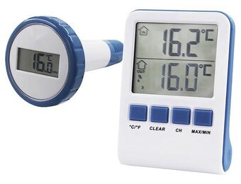 Summer fun thermometer digitaal