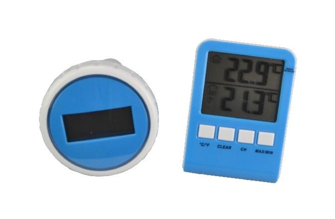 Summer fun thermometer digitaal