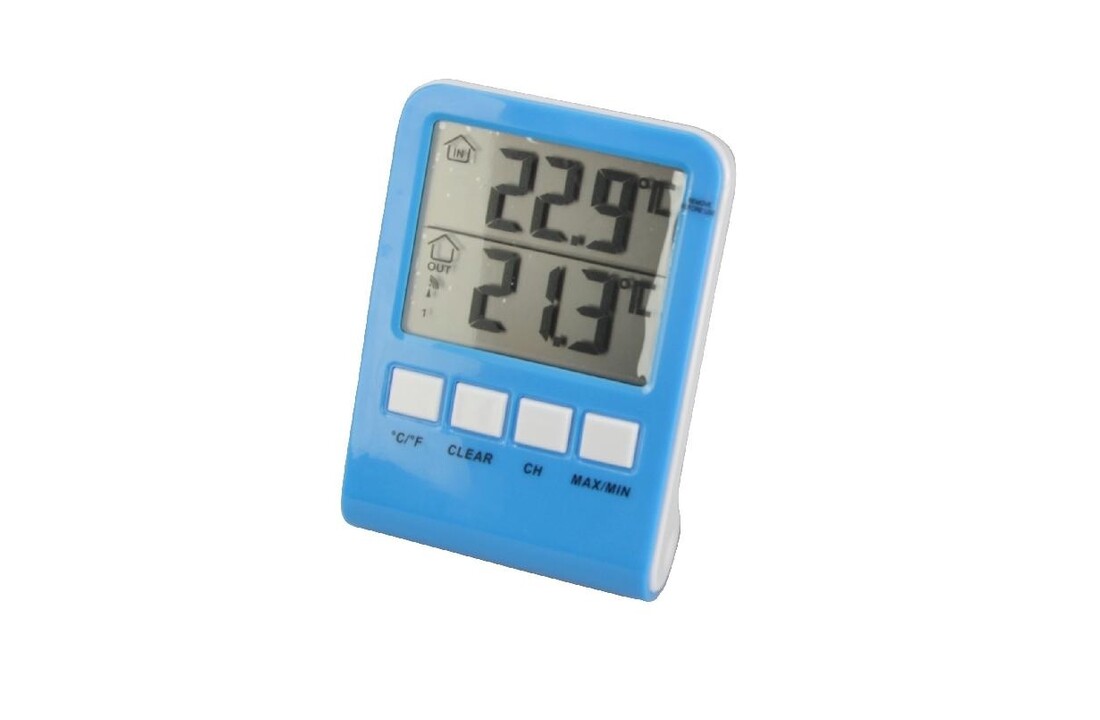 Summer fun thermometer digitaal